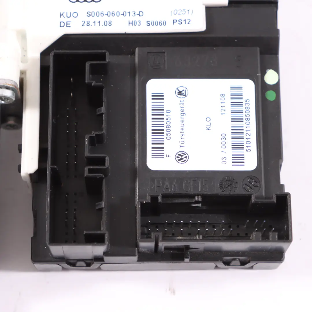 Audi A3 8P Motore Alzacristalli Lato Guida Regolatore Porta 8P0959801K - SKU 8P0959801M - Numero di parte 8P0959801M