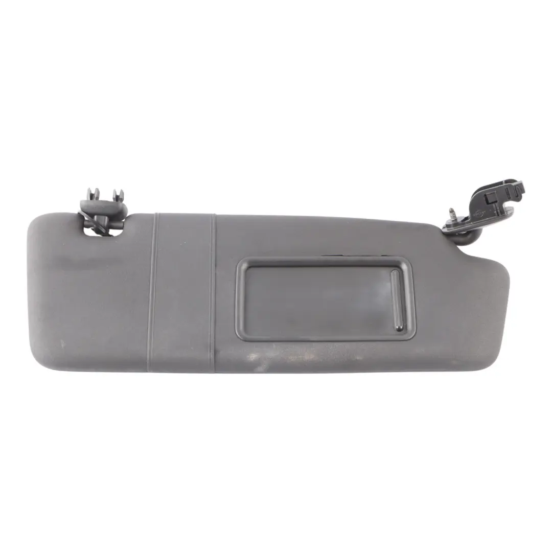 Audi A3 8P Front Sun Visor Cover Panel With Mirror Right O/S Black - SKU 8P2857552 - Part number 8P2857552