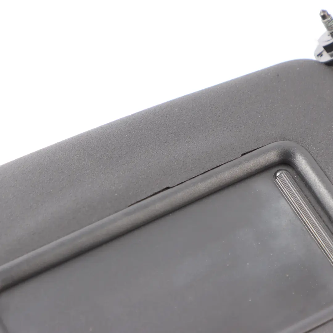 Audi A3 8P Front Sun Visor Cover Panel With Mirror Right O/S Black - SKU 8P2857552 - Part number 8P2857552