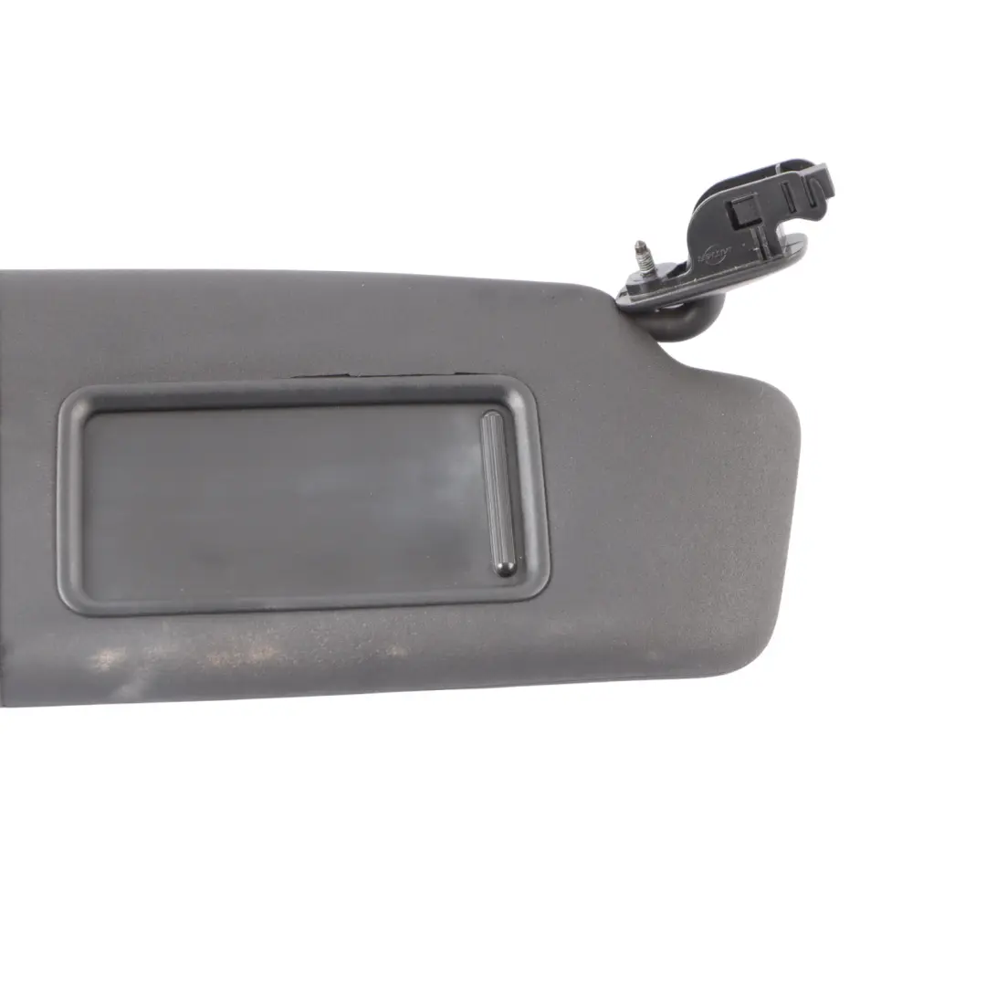 Audi A3 8P Front Sun Visor Cover Panel With Mirror Right O/S Black - SKU 8P2857552 - Part number 8P2857552
