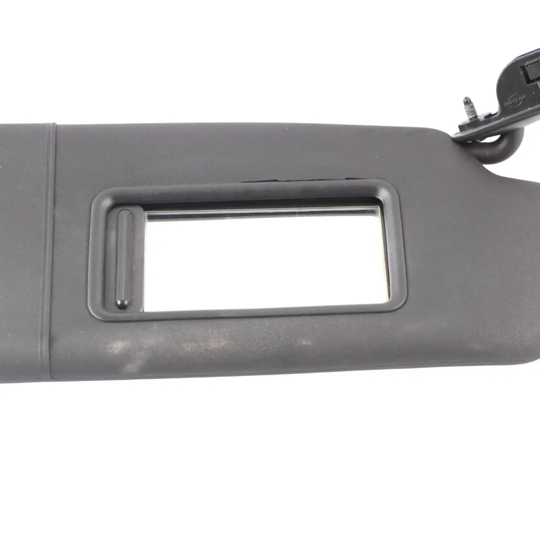 Front Sun Visor Cover Panel With Mirror Right O/S Black to Audi A3 8P with Part number 8P2857552 Audi A3 8P Front Sun Visor Cover Panel With Mirror Right O/S Black - SKU 8P2857552 - Part number 8P2857552