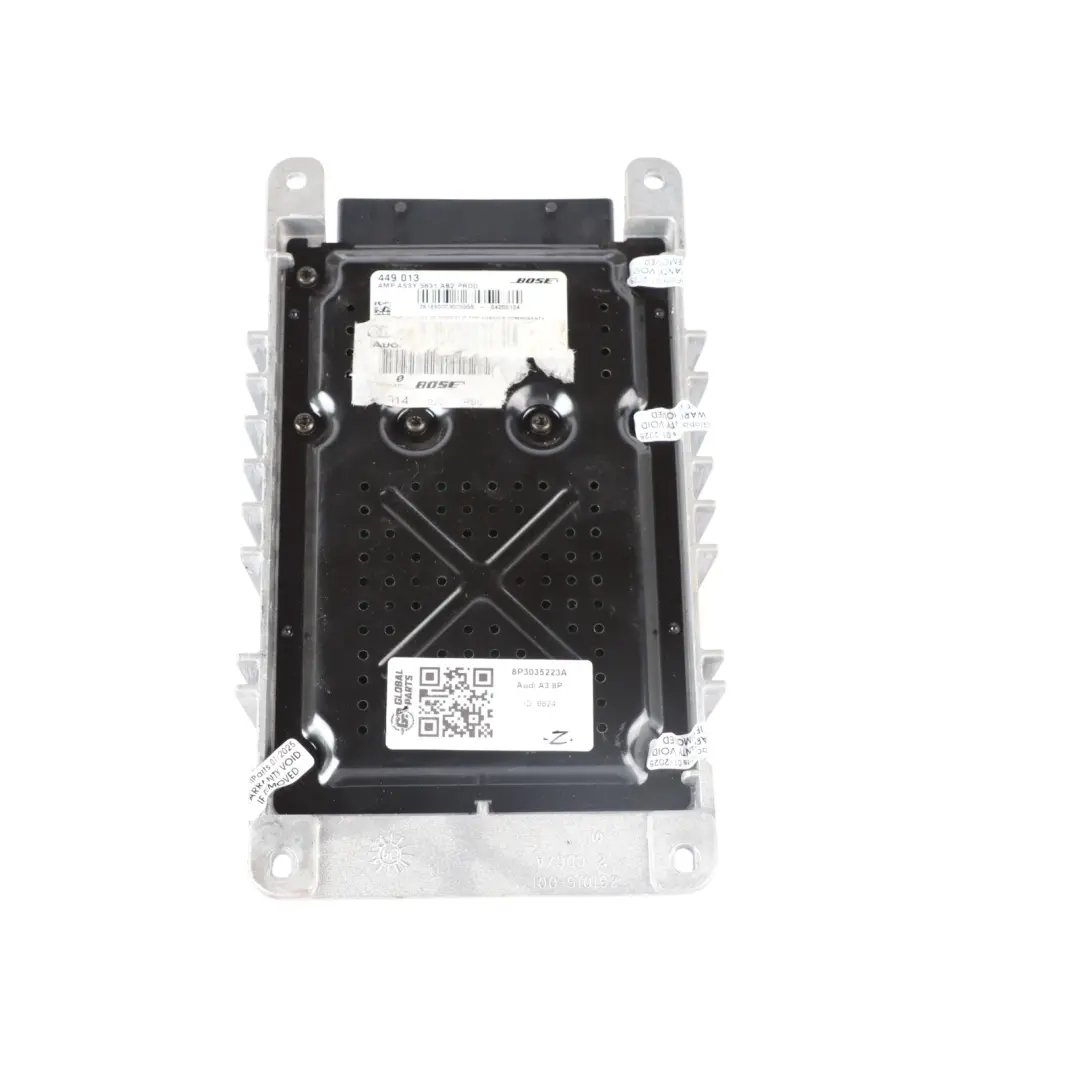 Audi A3 8P Bose Audio AMP Amplifier Module Control Unit ECU - SKU 8P3035223A - Part number 8P3035223A
