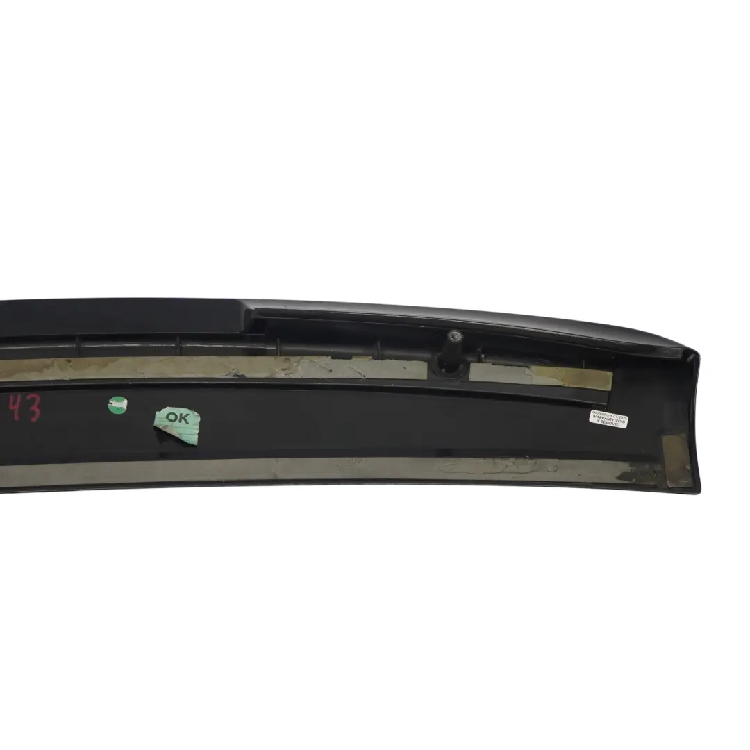 Audi A3 8P Spoiler posteriore portellone posteriore pannello nero brillante LY9B - SKU 8P3860943-BBL - Numero di parte 8P3860943