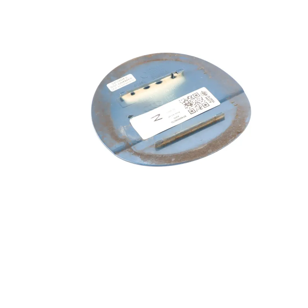 Audi A3 8P Fuel Flap Cover Filler Fill In Flap Aruba Blue Pearl - X5V - SKU 8P4809907D-ARB - Part number 8P4809907D