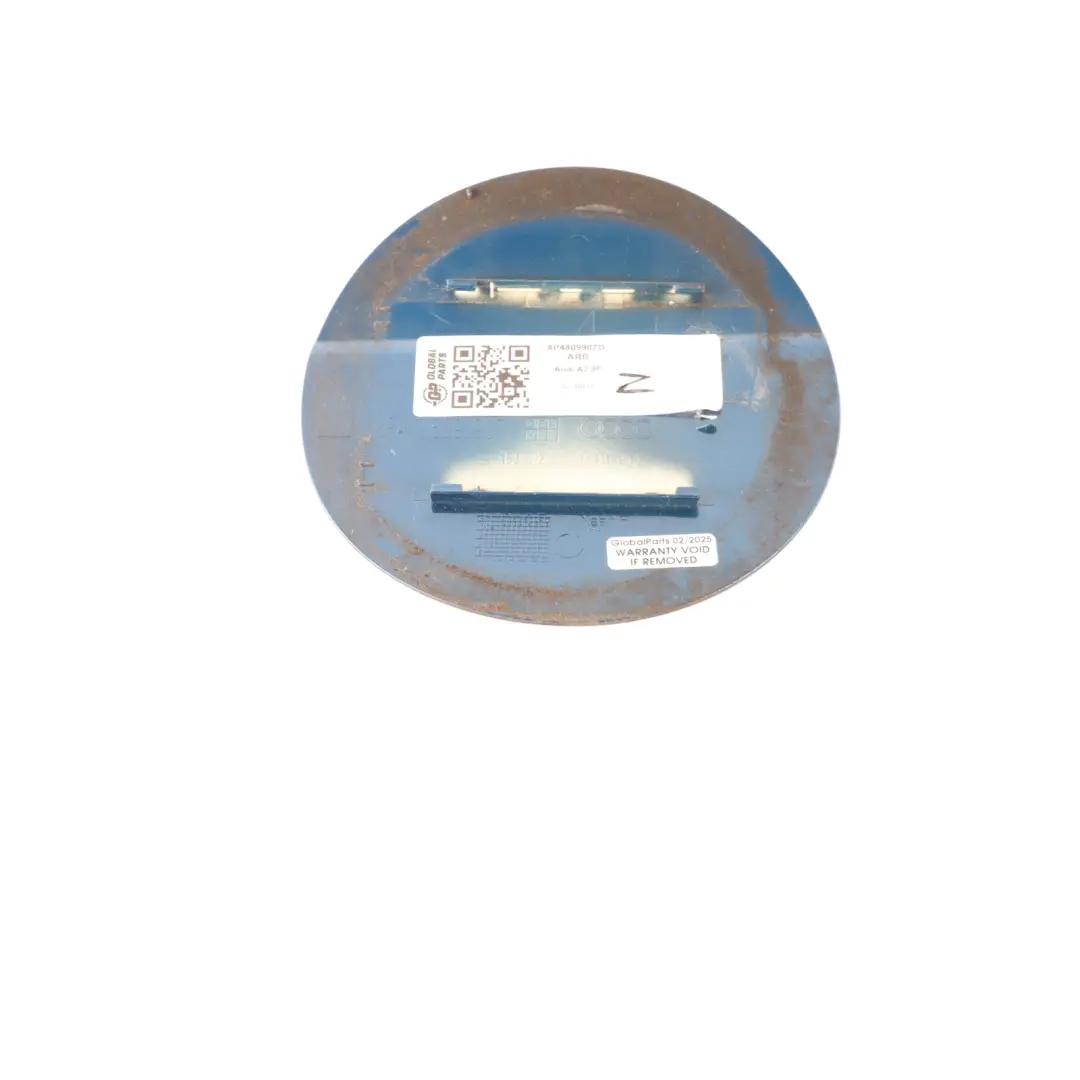 Audi A3 8P Couvercle De Trappe Carburant Trappe Remplissage Bleu X5V - SKU 8P4809907D-ARB - Numéro de pièce 8P4809907D