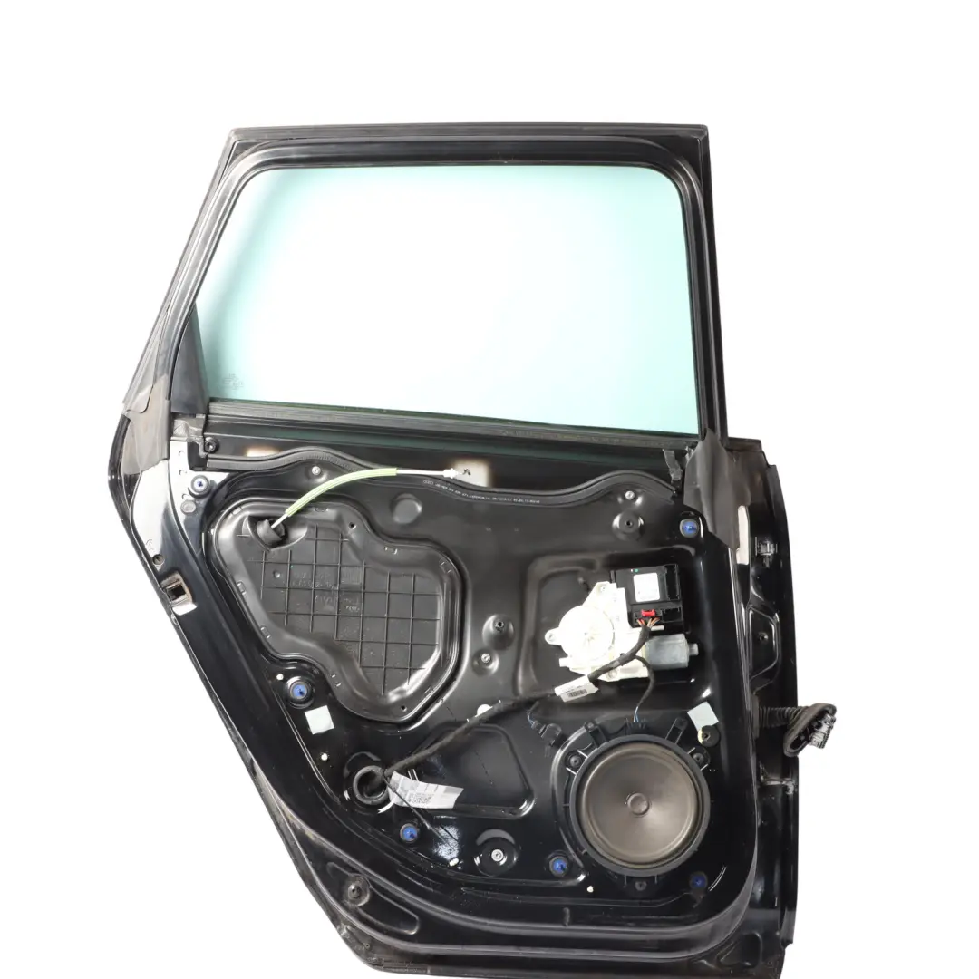 Sportback Door Rear Left N/S Covering Panel Brilliant Black - Y9B to Audi A3 8P with Part number 8P4833051A Audi A3 8P Sportback Door Rear Left N/S Covering Panel Brilliant Black - Y9B - SKU 8P4833051A-BBL - Part number 8P4833051A