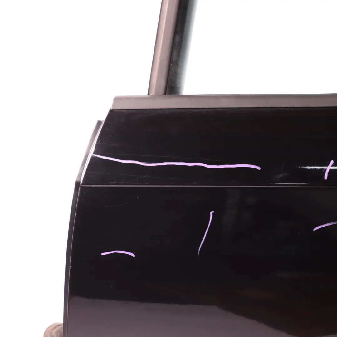 Sportback Door Rear Left N/S Covering Panel Brilliant Black - Y9B to Audi A3 8P with Part number 8P4833051A Audi A3 8P Sportback Door Rear Left N/S Covering Panel Brilliant Black - Y9B - SKU 8P4833051A-BBL - Part number 8P4833051A