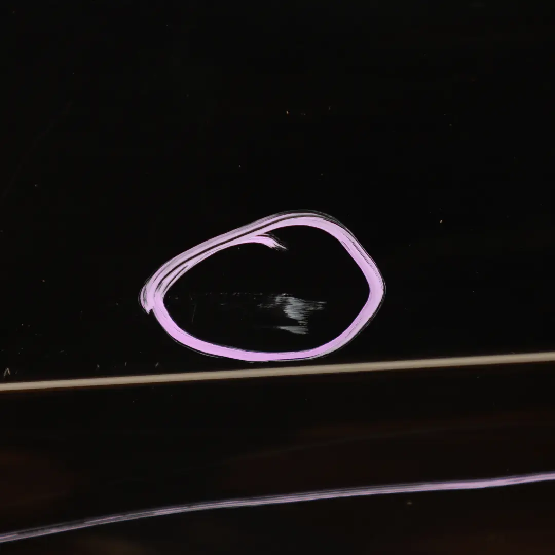 Audi A3 8P Sportback Door Rear Left N/S Covering Panel Brilliant Black - Y9B - SKU 8P4833051A-BBL - Part number 8P4833051A