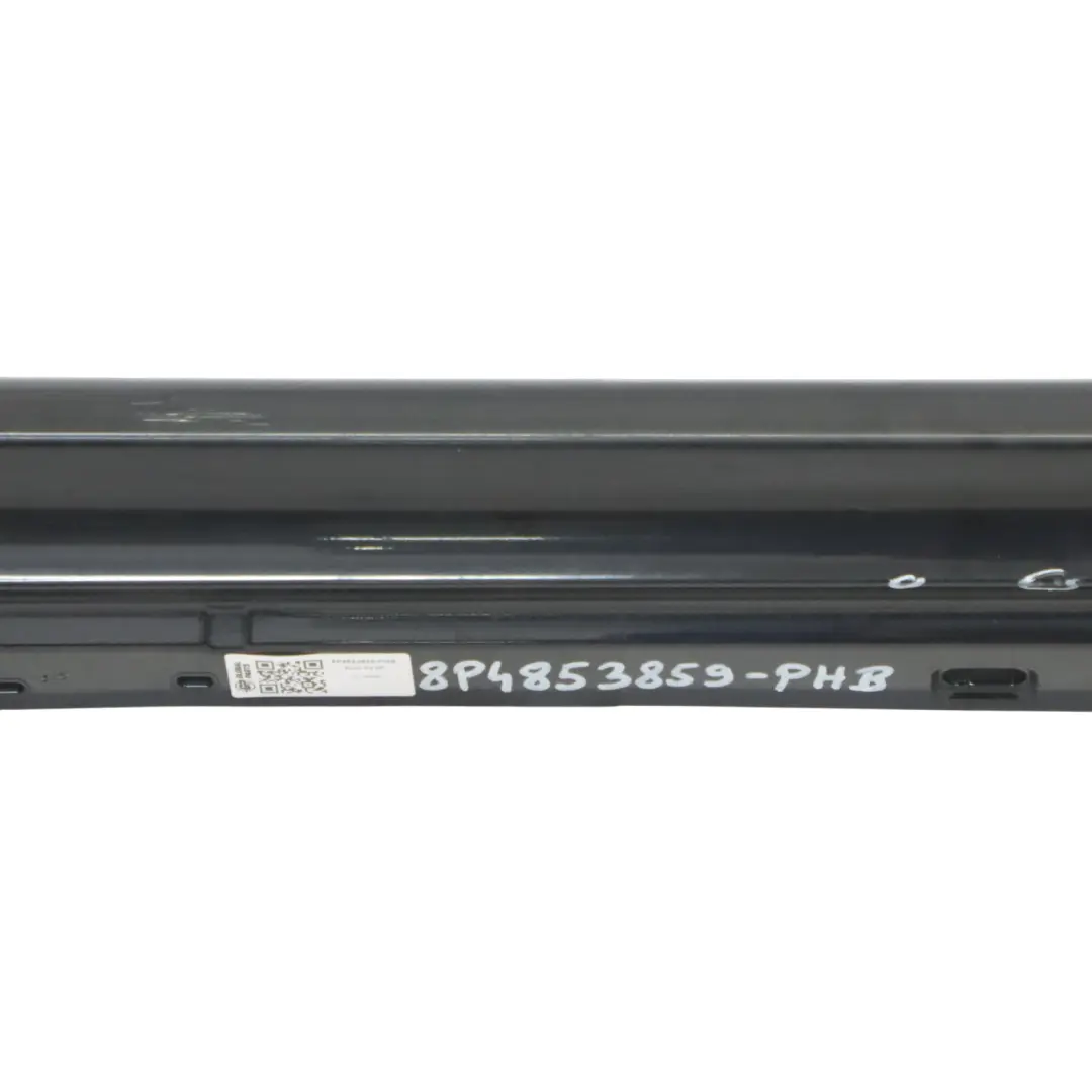 Seitenschweller links Einstiegsleiste Phantomschwarz - Z9Y für Audi A3 S3 8P mit Teilenummer 8P4853859 Audi A3 S3 8P Seitenschweller links Einstiegsleiste Phantomschwarz - Z9Y - SKU 8P4853859-PHB - Teilenummer 8P4853859