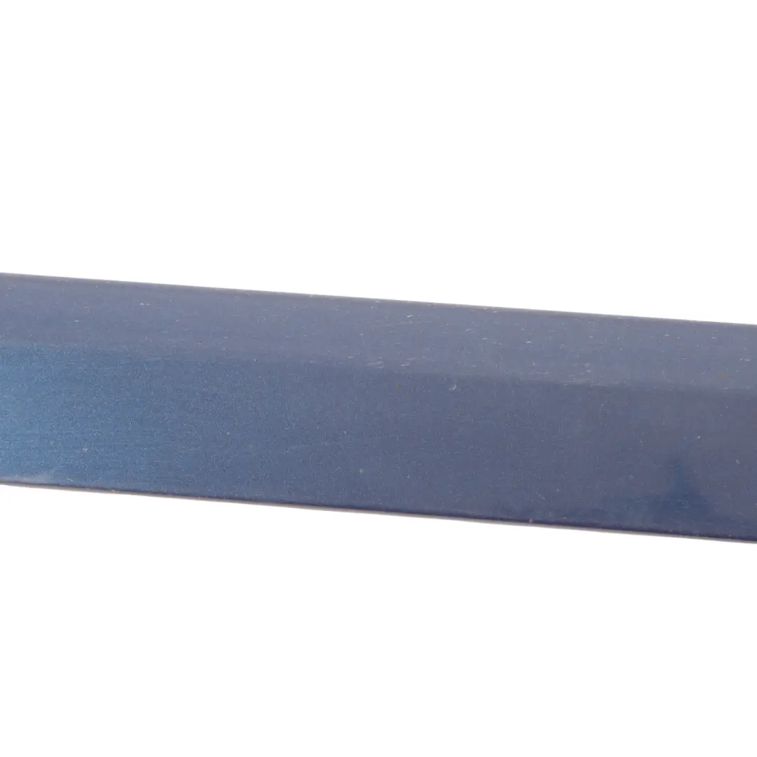 Upper Door Moulding Strip Front Left N/S Scuba Blue Metallic - X5Q to Audi A3 8P with Part number 8P4853953A Audi A3 8P Upper Door Moulding Strip Front Left N/S Scuba Blue Metallic - X5Q - SKU 8P4853953A-SCB - Part number 8P4853953A