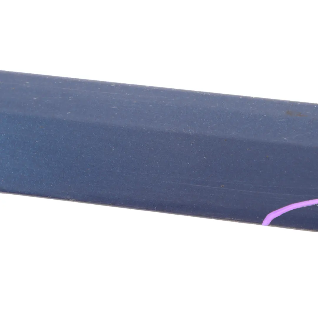 Audi A3 8P Upper Door Moulding Strip Front Left N/S Scuba Blue Metallic - X5Q - SKU 8P4853953A-SCB - Part number 8P4853953A