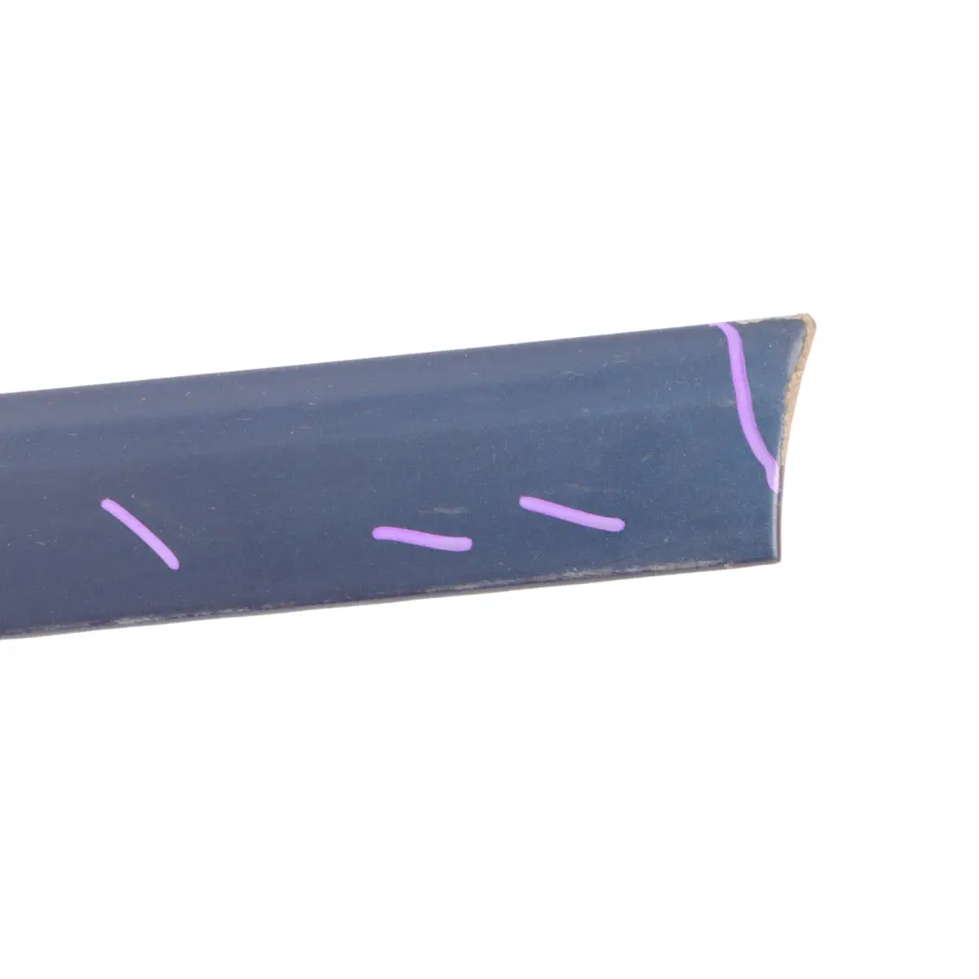 Sportback Door Strip Front Right O/S Scuba Blue Metallic - X5Q to Audi A3 8P with Part number 8P4853954A Audi A3 8P Sportback Door Strip Front Right O/S Scuba Blue Metallic - X5Q - SKU 8P4853954A-SCB - Part number 8P4853954A