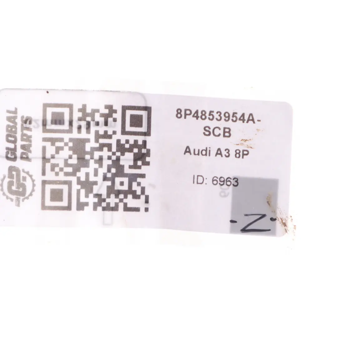Audi A3 8P Sportback Listwa Przednia Prawa Scuba Niebieska Metaliczna X5Q - SKU 8P4853954A-SCB - Numer Części 8P4853954A