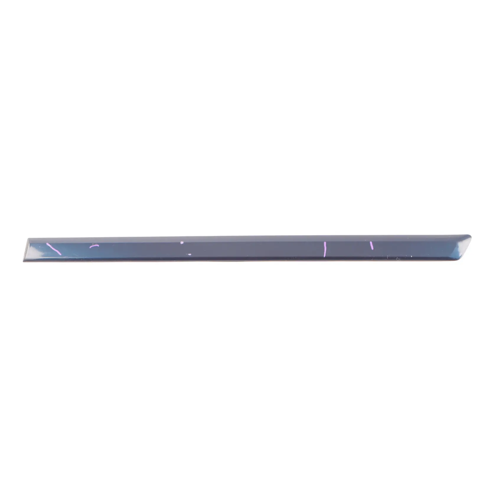 Audi A3 8P Door Trim Moulding Strip Rear Left N/S Scuba Blue Metallic - X5Q