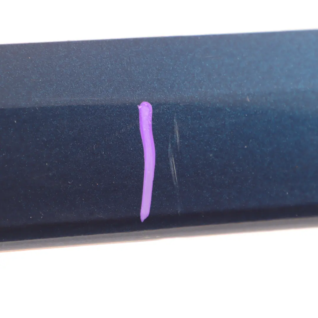 Audi A3 8P Door Trim Moulding Strip Rear Left N/S Scuba Blue Metallic - X5Q - SKU 8P4853963B-SCB - Part number 8P4853963B