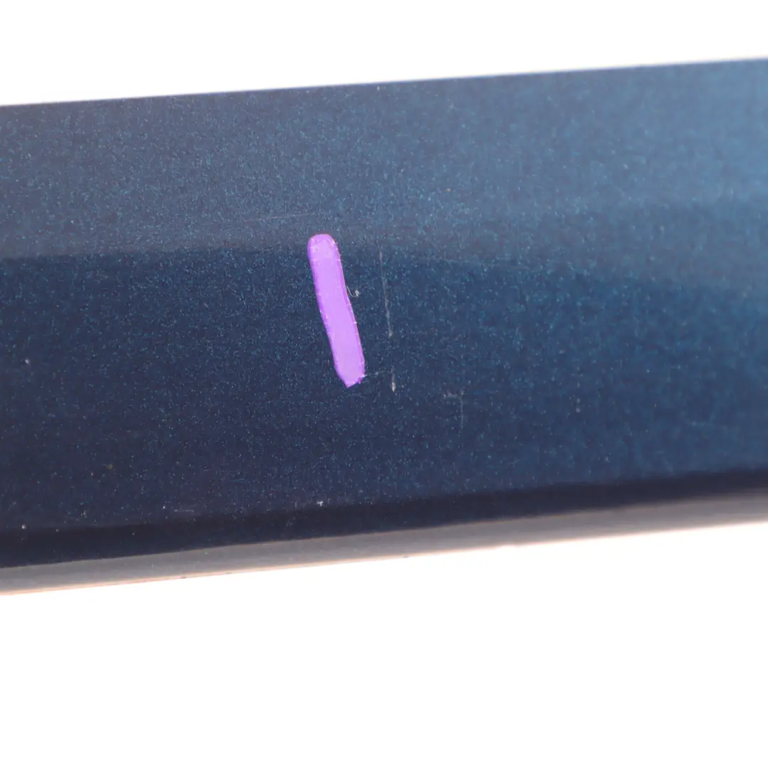 Audi A3 8P Door Trim Moulding Strip Rear Left N/S Scuba Blue Metallic - X5Q - SKU 8P4853963B-SCB - Part number 8P4853963B