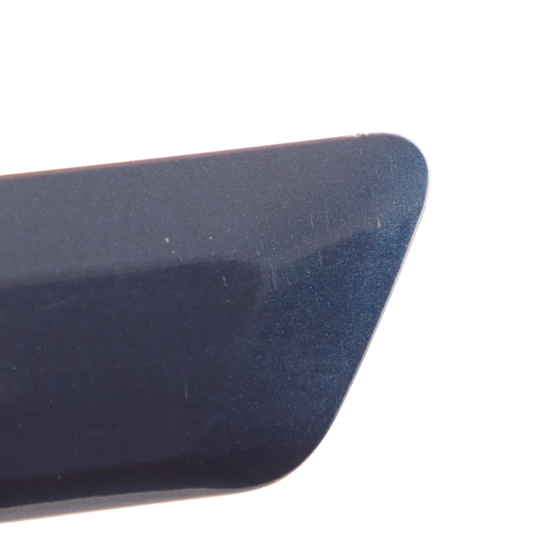 Audi A3 8P Door Trim Moulding Strip Rear Left N/S Scuba Blue Metallic - X5Q - SKU 8P4853963B-SCB - Part number 8P4853963B