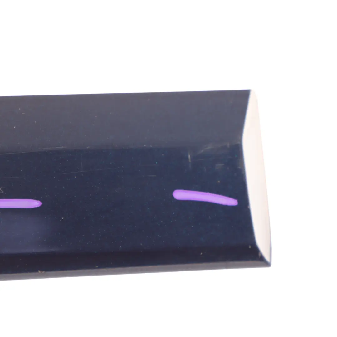 Audi A3 8P Door Trim Moulding Strip Rear Right O/S Scuba Blue Metallic - X5Q - SKU 8P4853964B-SCB - Part number 8P4853964B