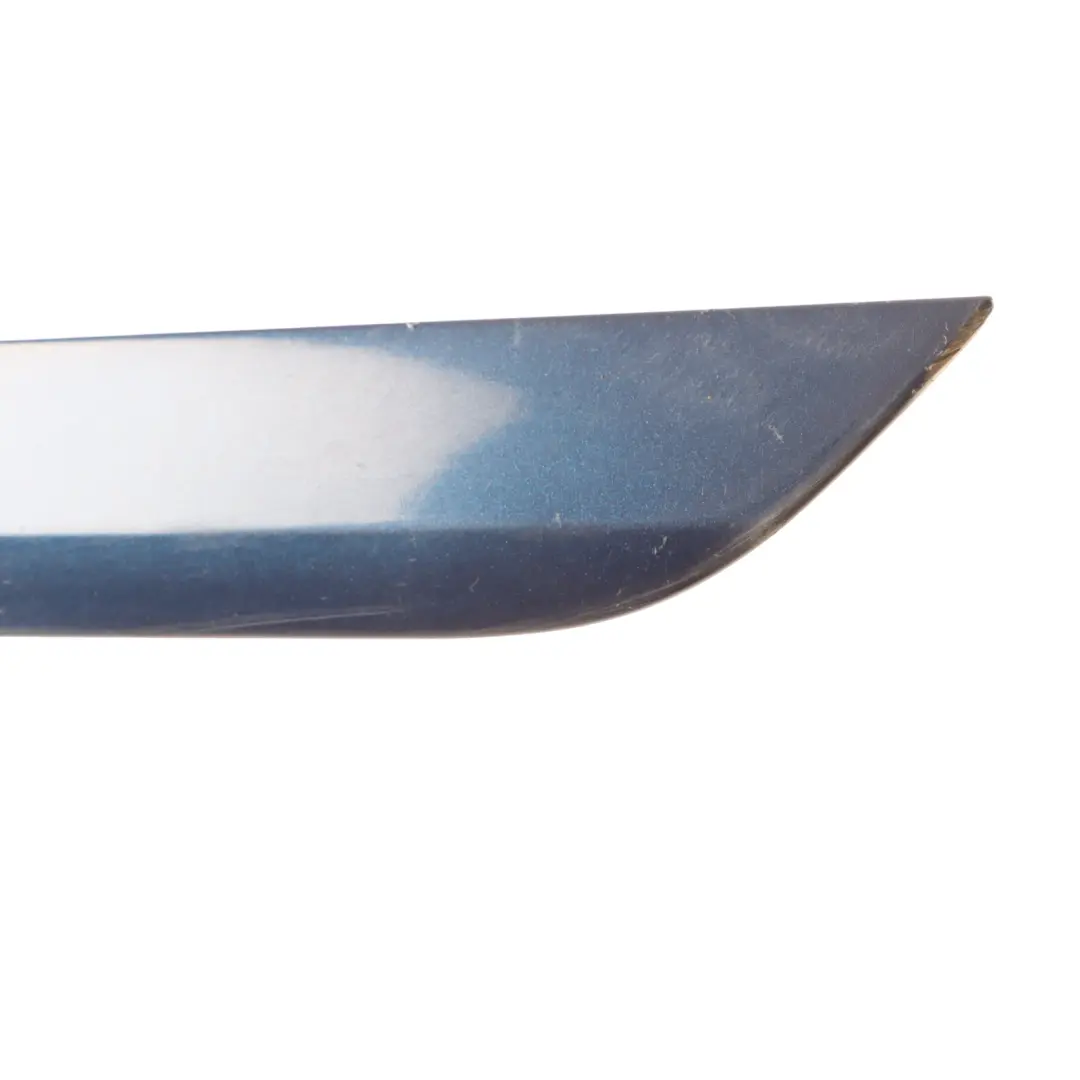 Door Trim Moulding Strip Left N/S Scuba Blue Metallic - X5Q to Audi A3 8P Rear with Part number 8P4853969F Audi A3 8P Rear Door Trim Moulding Strip Left N/S Scuba Blue Metallic - X5Q - SKU 8P4853969F-SCB - Part number 8P4853969F