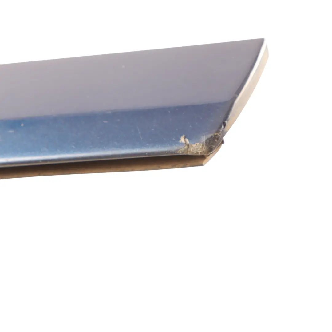 Door Trim Moulding Strip Rear Right O/S Scuba Blue Metallic - X5Q to Audi A3 8P with Part number 8P4853970F Audi A3 8P Door Trim Moulding Strip Rear Right O/S Scuba Blue Metallic - X5Q - SKU 8P4853970F-SCB - Part number 8P4853970F