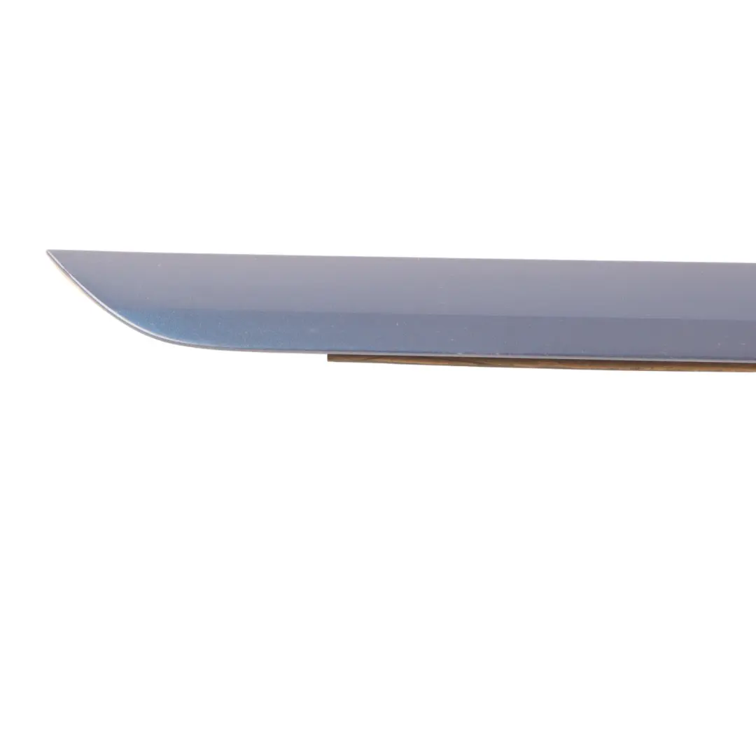 Audi A3 8P Door Trim Moulding Strip Rear Right O/S Scuba Blue Metallic - X5Q - SKU 8P4853970F-SCB - Part number 8P4853970F