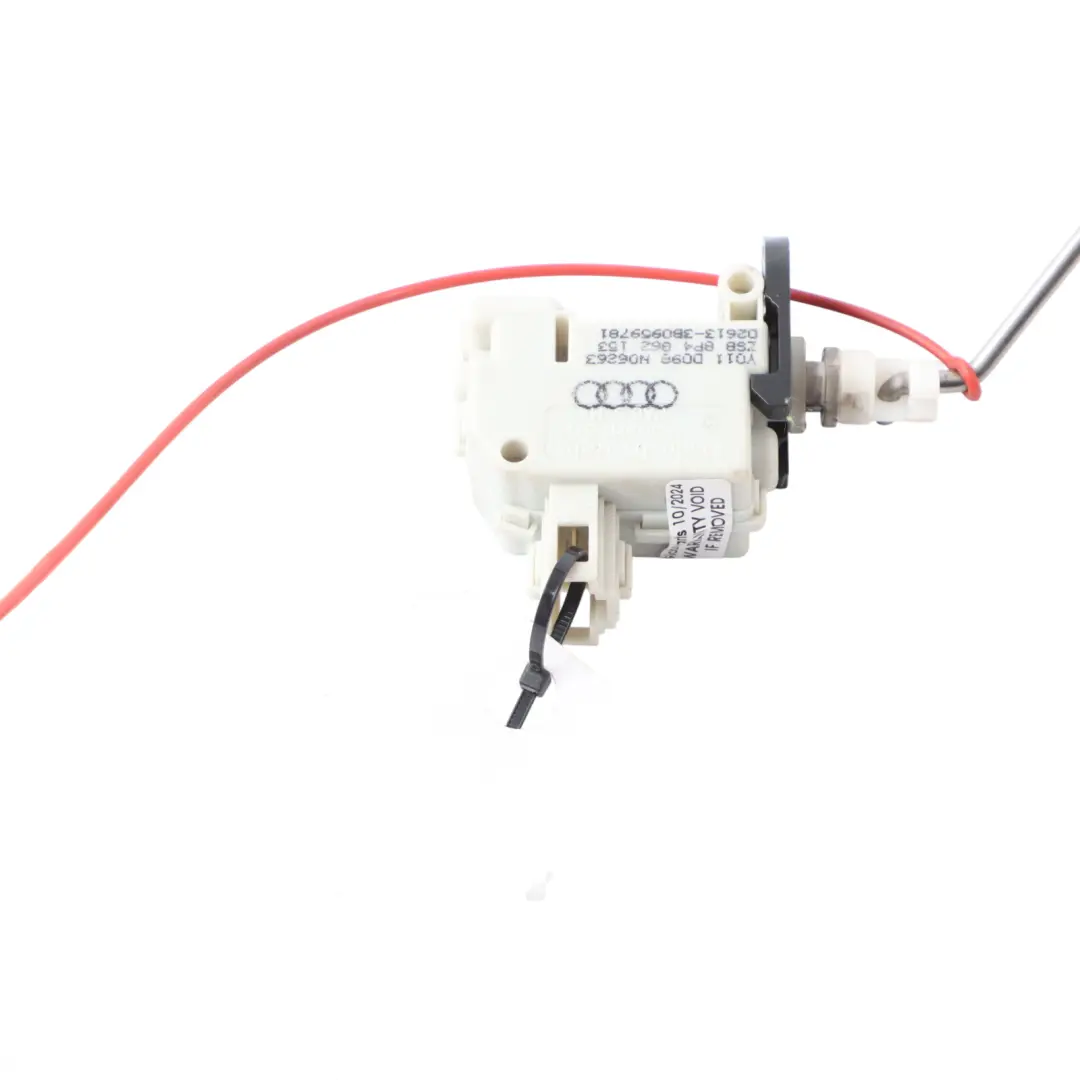 Filler Lock Petrol Fuel Flap Cap Locking Mechanism Diesel to Audi A3 8P with Part number 8P4862153 Audi A3 8P Filler Lock Petrol Fuel Flap Cap Locking Mechanism Diesel - SKU 8P4862153 - Part number 8P4862153