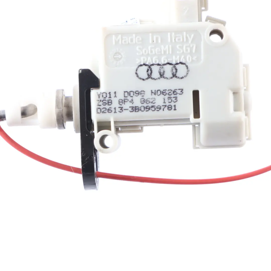 Filler Lock Petrol Fuel Flap Cap Locking Mechanism Diesel to Audi A3 8P with Part number 8P4862153 Audi A3 8P Filler Lock Petrol Fuel Flap Cap Locking Mechanism Diesel - SKU 8P4862153 - Part number 8P4862153