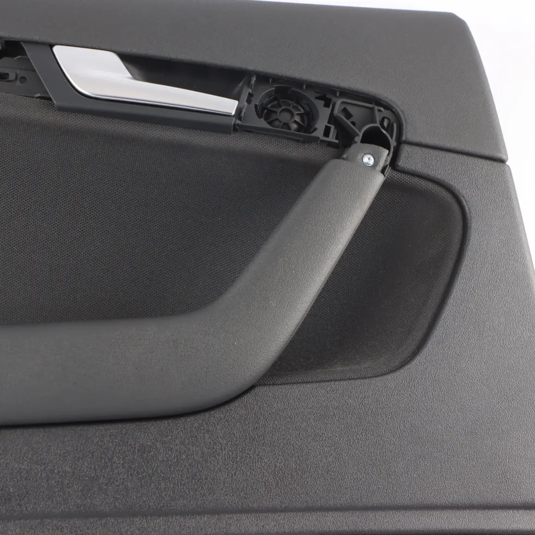 Door Card Panel Left N/S Soul Black to Audi A3 8P Rear with Part number 8P4867303P Audi A3 8P Rear Door Card Panel Left N/S Soul Black - SKU 8P4867303P-1 - Part number 8P4867303P