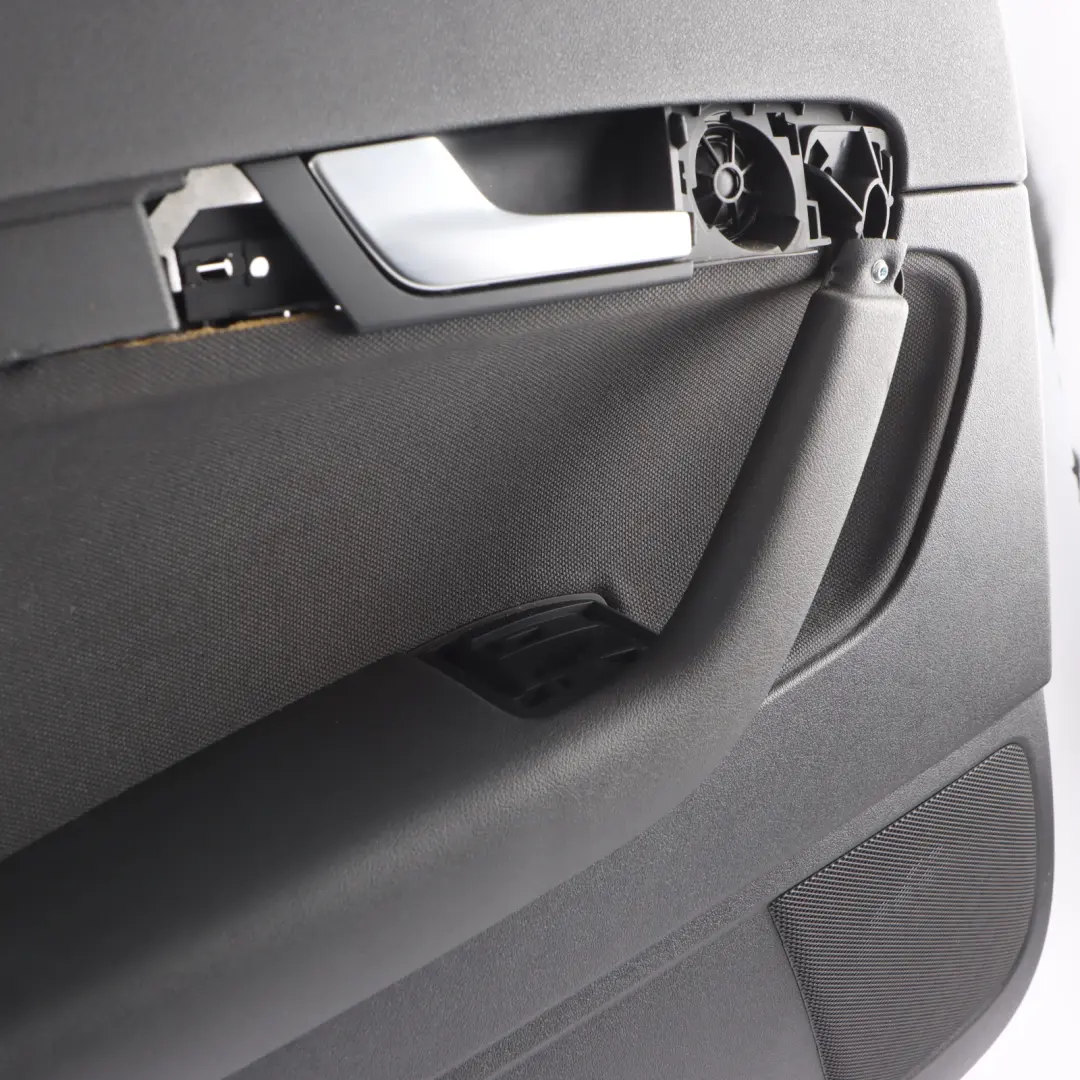 Door Card Panel Left N/S Soul Black to Audi A3 8P Rear with Part number 8P4867303P Audi A3 8P Rear Door Card Panel Left N/S Soul Black - SKU 8P4867303P-1 - Part number 8P4867303P