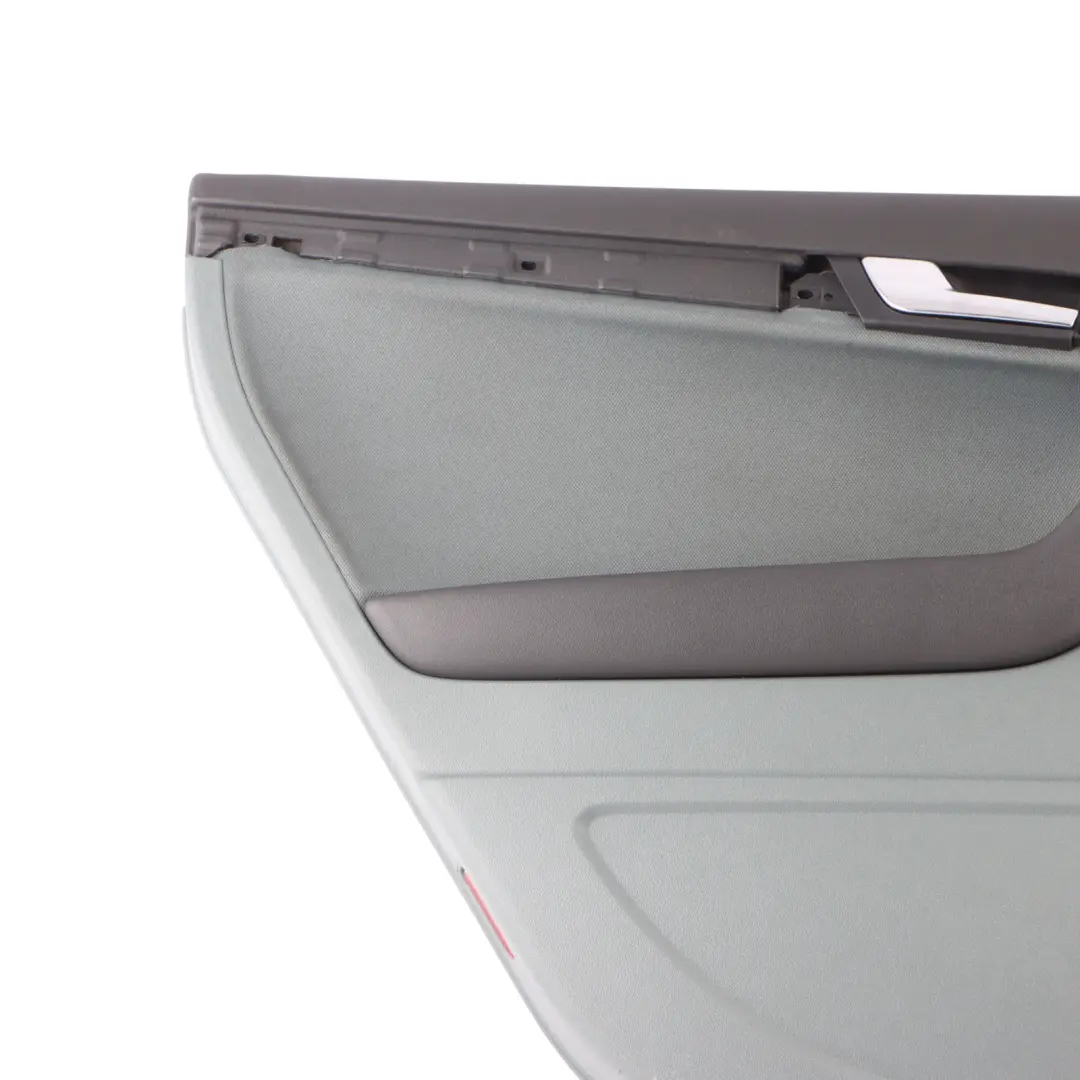 Audi A3 8P Rear Door Card Panel Left N/S Soul Black - SKU 8P4867303P - Part number 8P4867303P