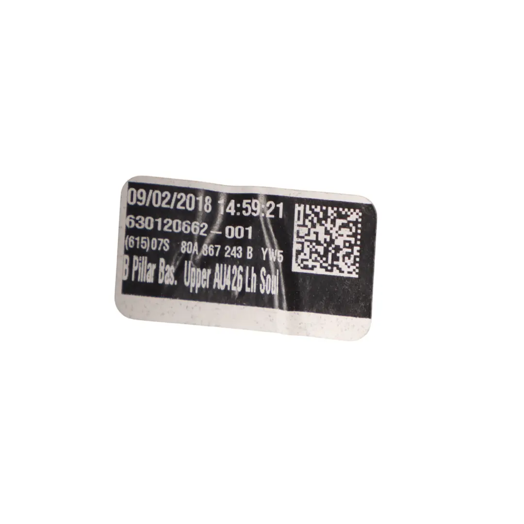 Audi Q5 FY Bande Garniture Pilier B De Colonne De Couverture Gauche - SKU 80A867243B - Numéro de pièce 80A867243B