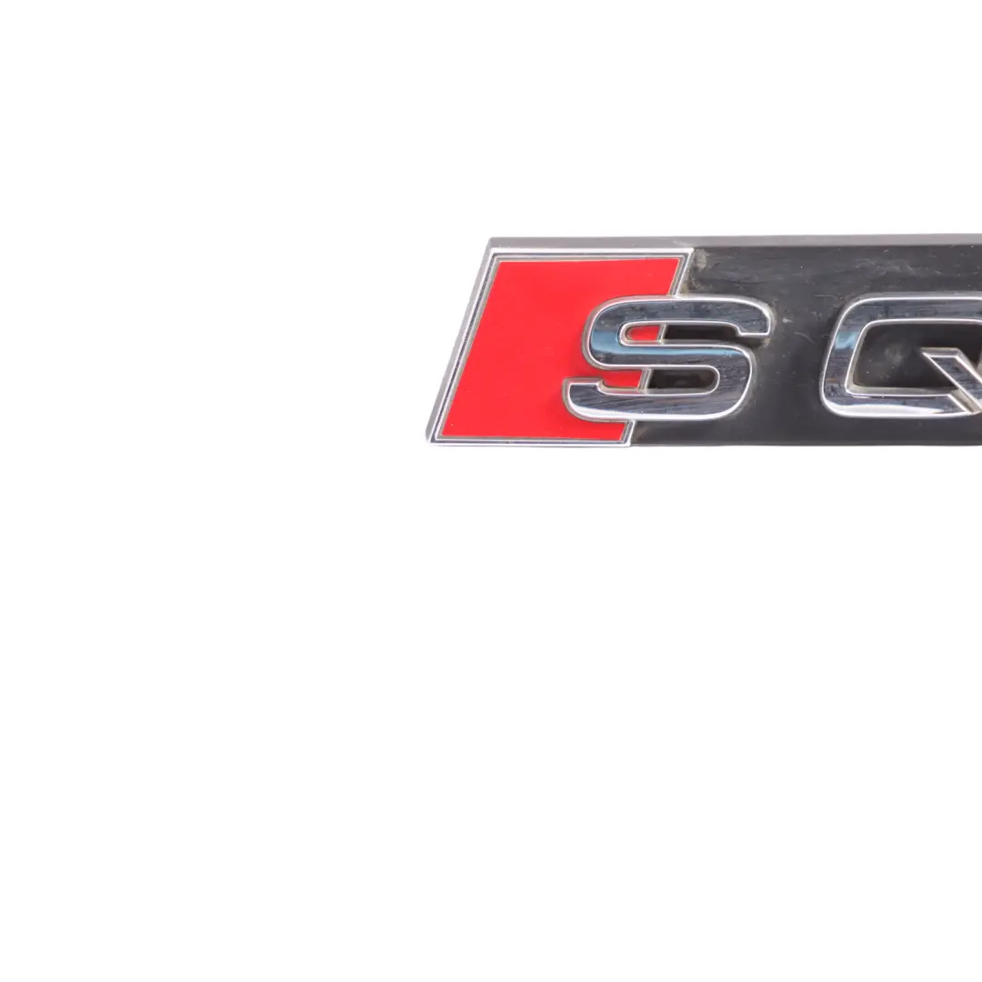 Front Bumper Grille Emblem SQ5 Logo to Audi SQ5 with Part number 8R0853737B Audi SQ5 Front Bumper Grille Emblem SQ5 Logo - SKU 8R0853737B - Part number 8R0853737B