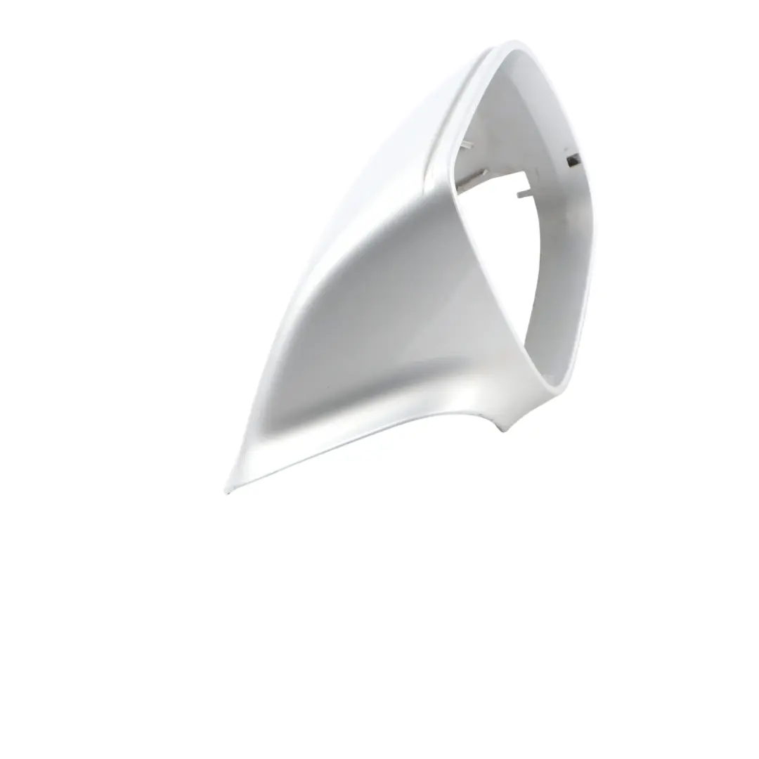 Front Mirror Wing Door Cover Cap Right O/S Ice Silver Metallic - X7W to Audi Q7 4L with Part number 8R0857528 Audi Q7 4L Front Mirror Wing Door Cover Cap Right O/S Ice Silver Metallic - X7W - SKU 8R0857528-ICS1 - Part number 8R0857528