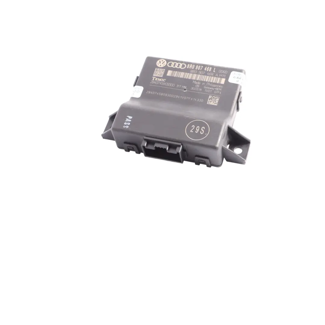 8F Moduł Sterownik Gateway ECU do Audi A5 o numerze 8R0907468L Audi A5 8F Moduł Sterownik Gateway ECU - SKU 8R0907468L - Numer Części 8R0907468L