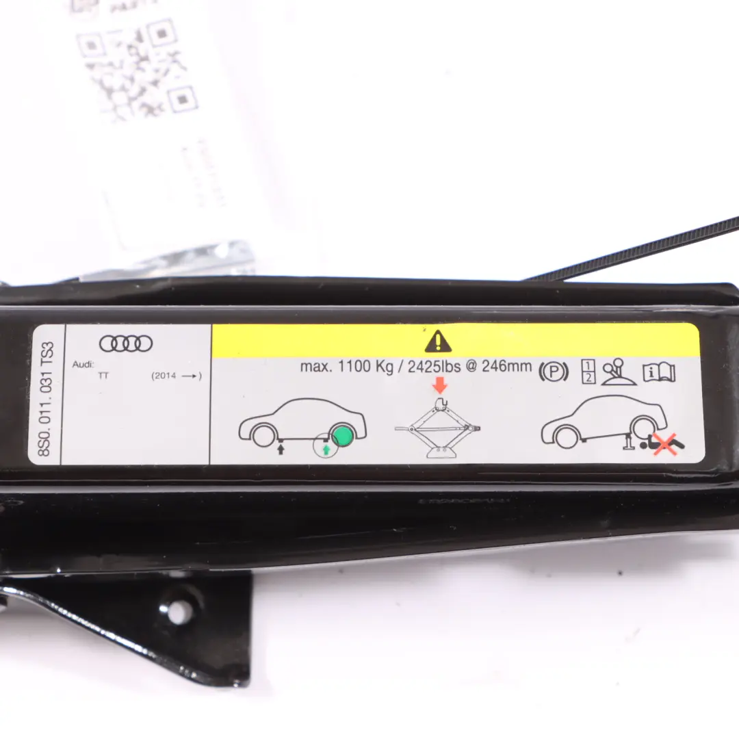  Cric levage pour Audi TT FV outil réparation urgence voiture lève roue - SKU 8S0011031 - Numéro de pièce 8S0011031