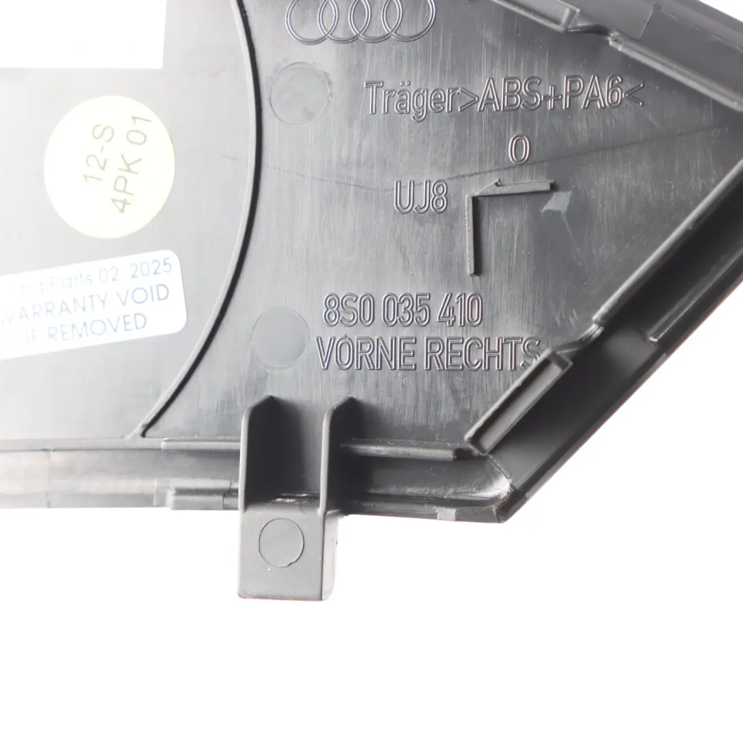 Audi TT 8S Cubre Altavoz Embellecedor Tarjeta Puerta Delantero Derecho - SKU 8S0035410 - Número de pieza 8S0035410