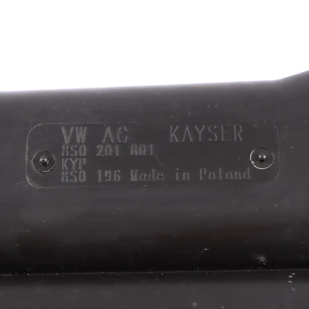 Benzin Aktiv Kohle Tank Vorrats Behälter für Audi TT FV mit Teilenummer 8S0201801 Audi TT FV Benzin Aktiv Kohle Tank Vorrats Behälter - SKU 8S0201801 - Teilenummer 8S0201801