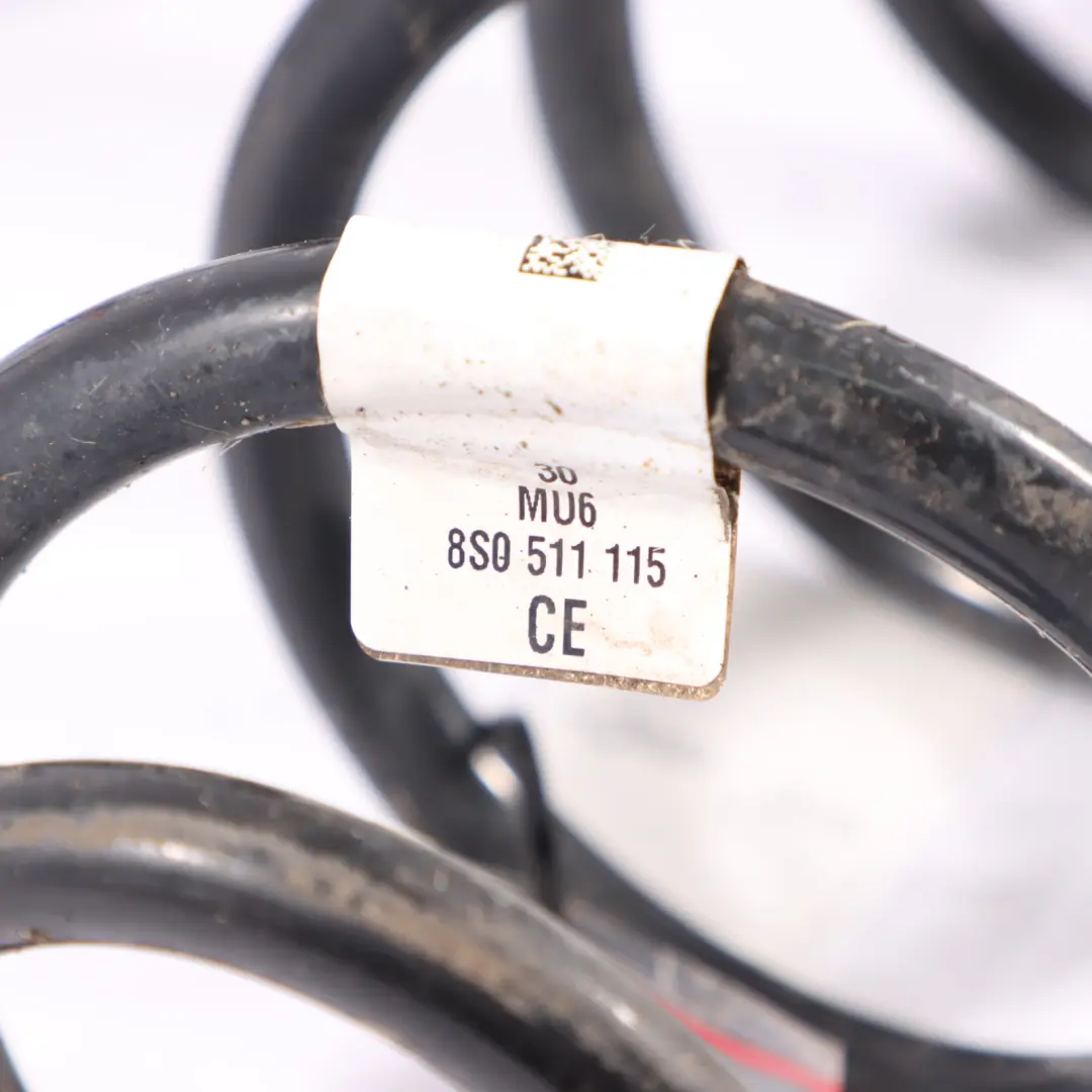 Hinter Achs Federung Schrauben Feder Satz für Audi TT FV mit Teilenummer 8S0511115CE Audi TT FV Hinter Achs Federung Schrauben Feder Satz - SKU 8S0511115CE - Teilenummer 8S0511115CE