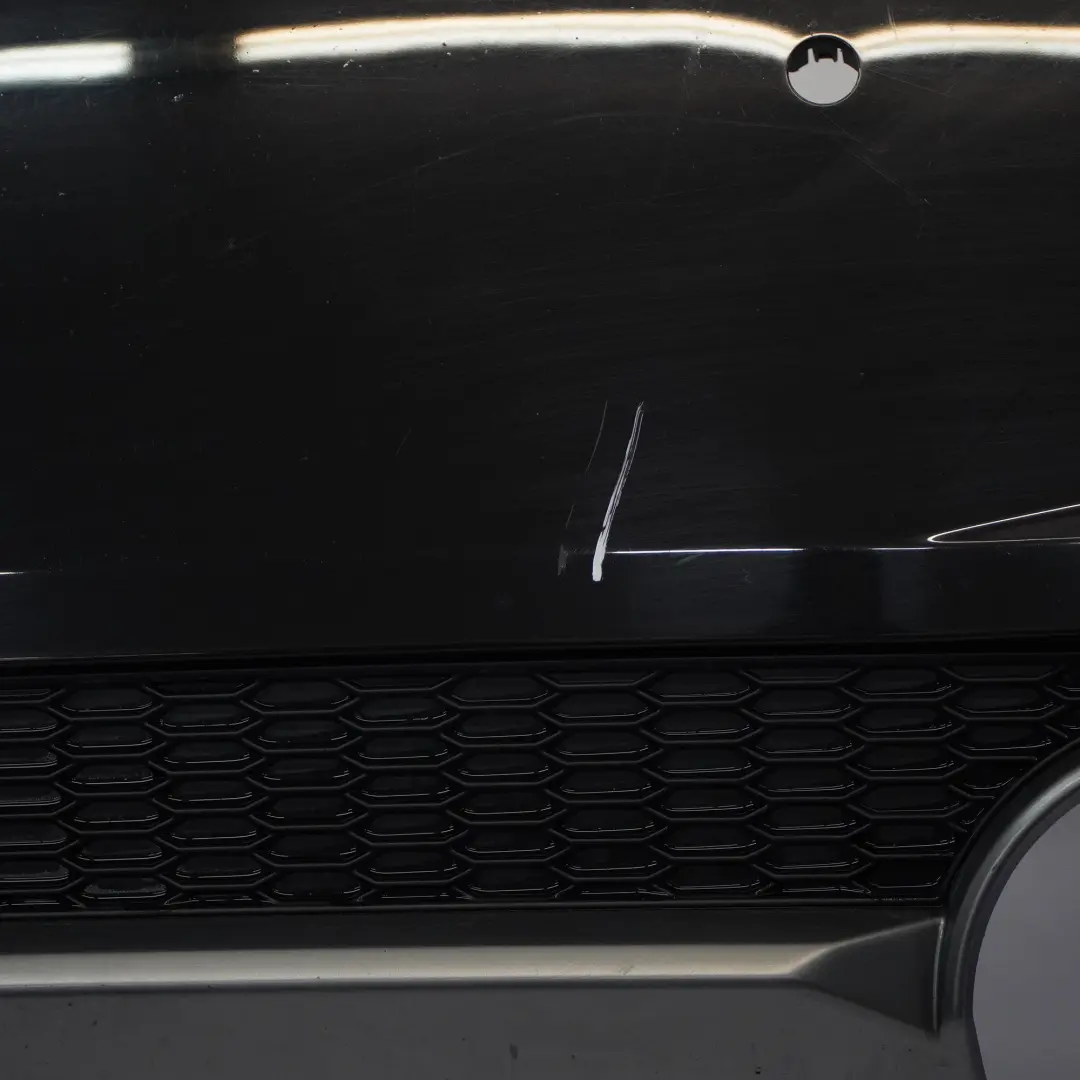 Bumper Trim Panel Covering Mythical Black Metallic - Y9T to Audi TT FV Rear with Part number 8S0807067D Audi TT FV Rear Bumper Trim Panel Covering Mythical Black Metallic - Y9T - SKU 8S0807067D-MYB - Part number 8S0807067D