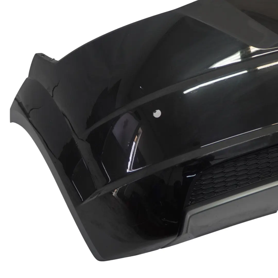 Bumper Trim Panel Covering Mythical Black Metallic - Y9T to Audi TT FV Rear with Part number 8S0807067D Audi TT FV Rear Bumper Trim Panel Covering Mythical Black Metallic - Y9T - SKU 8S0807067D-MYB - Part number 8S0807067D