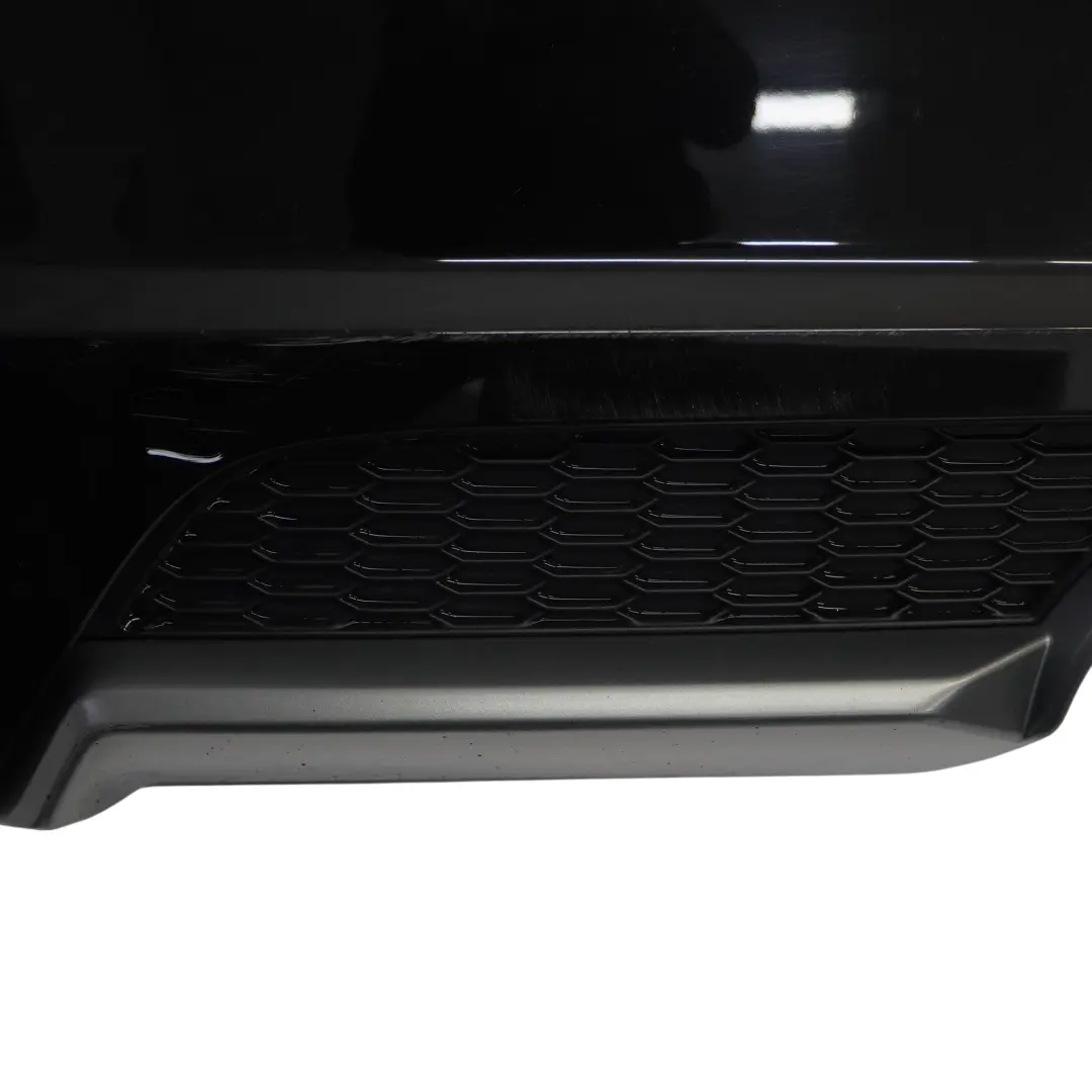 Bumper Trim Panel Covering Mythical Black Metallic - Y9T to Audi TT FV Rear with Part number 8S0807067D Audi TT FV Rear Bumper Trim Panel Covering Mythical Black Metallic - Y9T - SKU 8S0807067D-MYB - Part number 8S0807067D