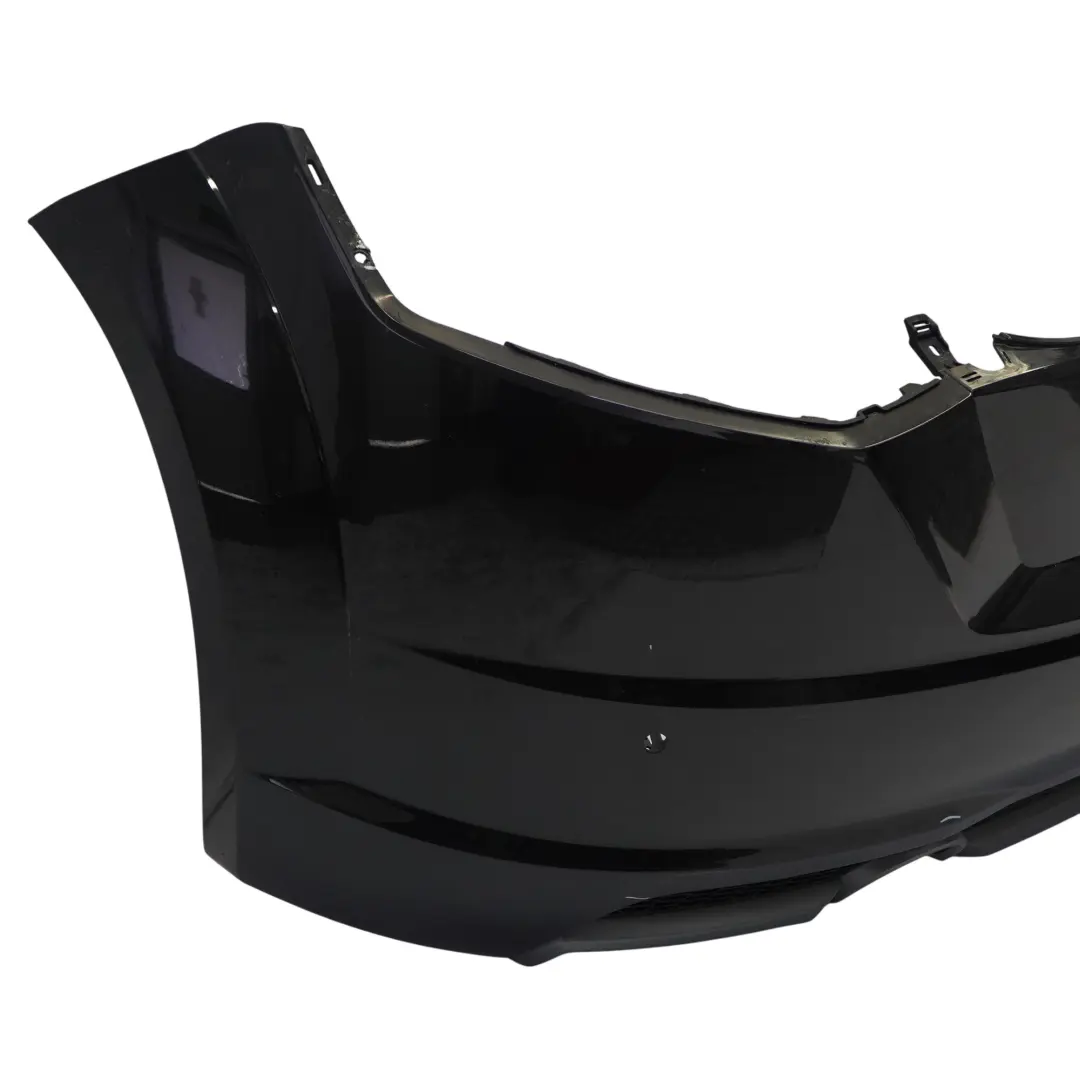 Audi TT FV Rear Bumper Trim Panel Covering Mythical Black Metallic - Y9T - SKU 8S0807067D-MYB - Part number 8S0807067D