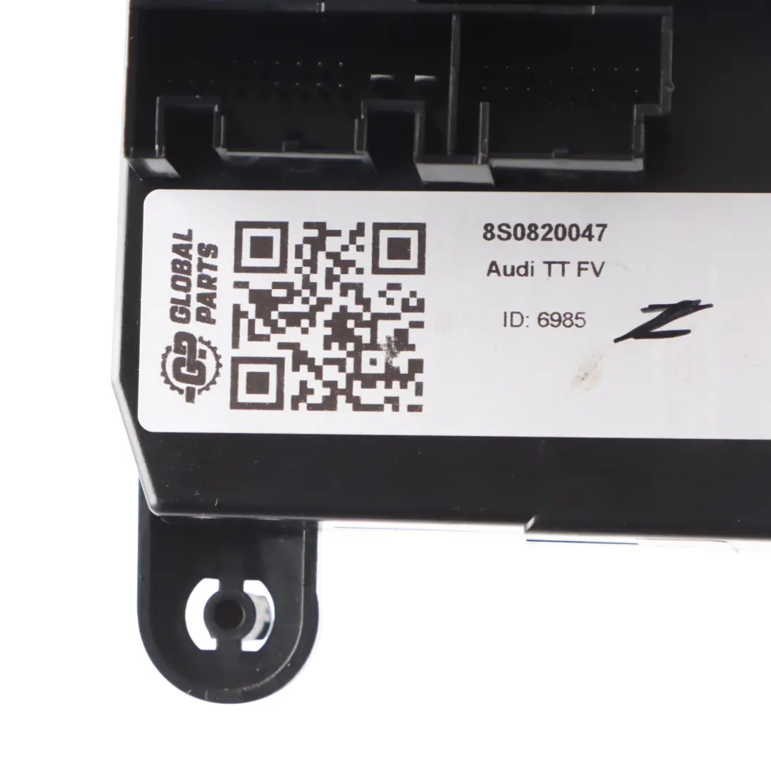 A/C Aire Acondicionado Unidad De Control Del Clima ECU para Audi TT FV con número de pieza 8S0820047 Audi TT FV A/C Aire Acondicionado Unidad De Control Del Clima ECU - SKU 8S0820047 - Número de pieza 8S0820047