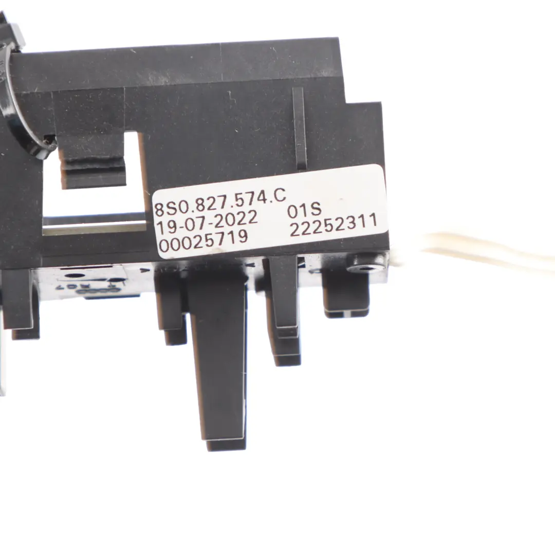 Audi TT FV Rear Tailgate Boot Hatch Release Handle Control Module - SKU 8S0827574C - Part number 8S0827574C