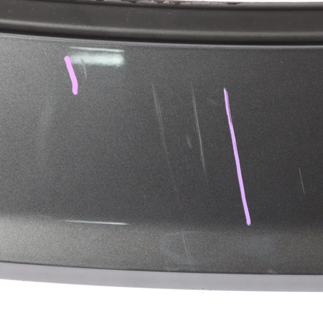 Spoiler Tailgate Trunk Electric Trim Panel Daytona Grey - Z7S to Audi TT FV Rear with Part number 8S0827934C Audi TT FV Rear Spoiler Tailgate Trunk Electric Trim Panel Daytona Grey - Z7S - SKU 8S0827934C-DGR - Part number 8S0827934C