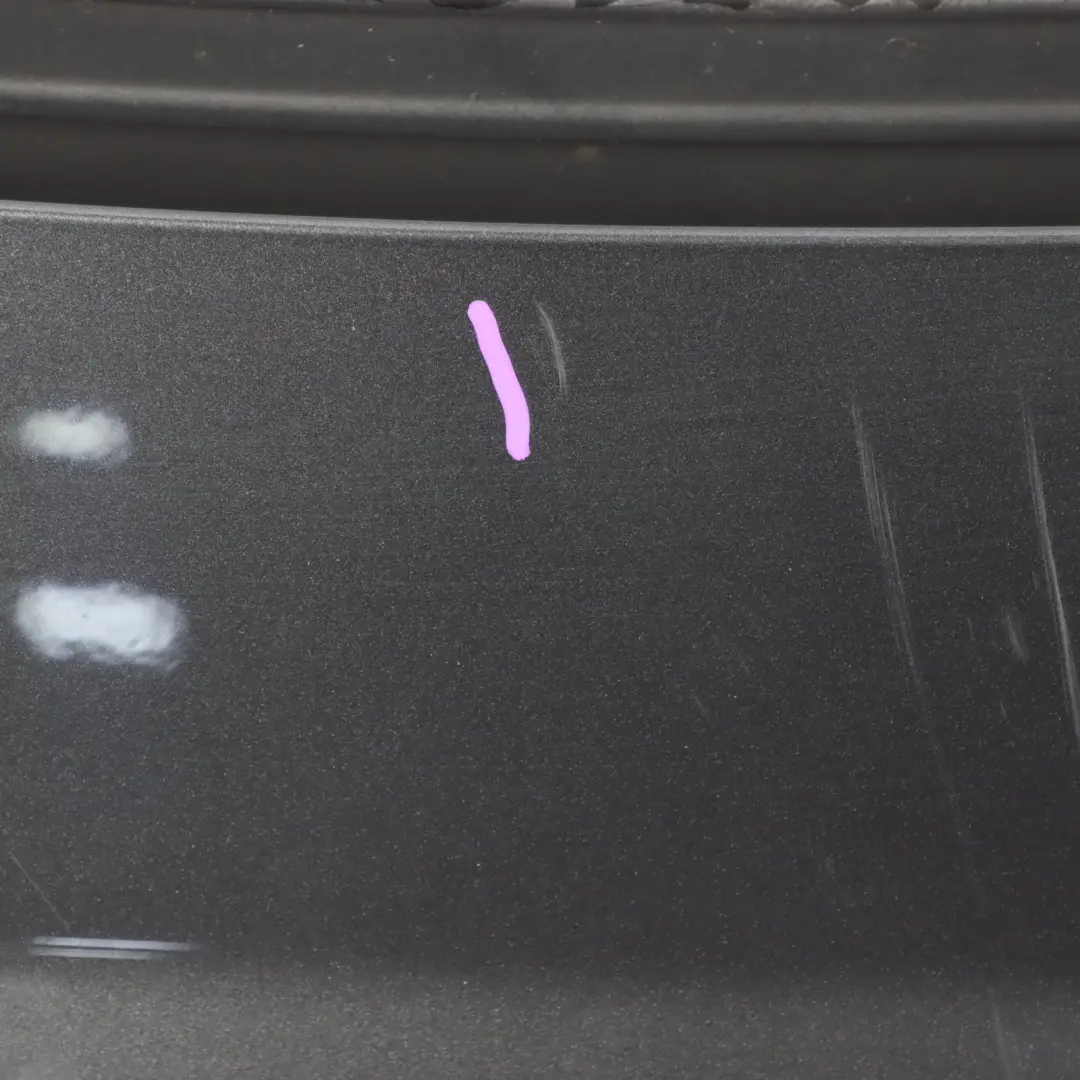 Audi TT FV Rear Spoiler Tailgate Trunk Electric Trim Panel Daytona Grey - Z7S - SKU 8S0827934C-DGR - Part number 8S0827934C