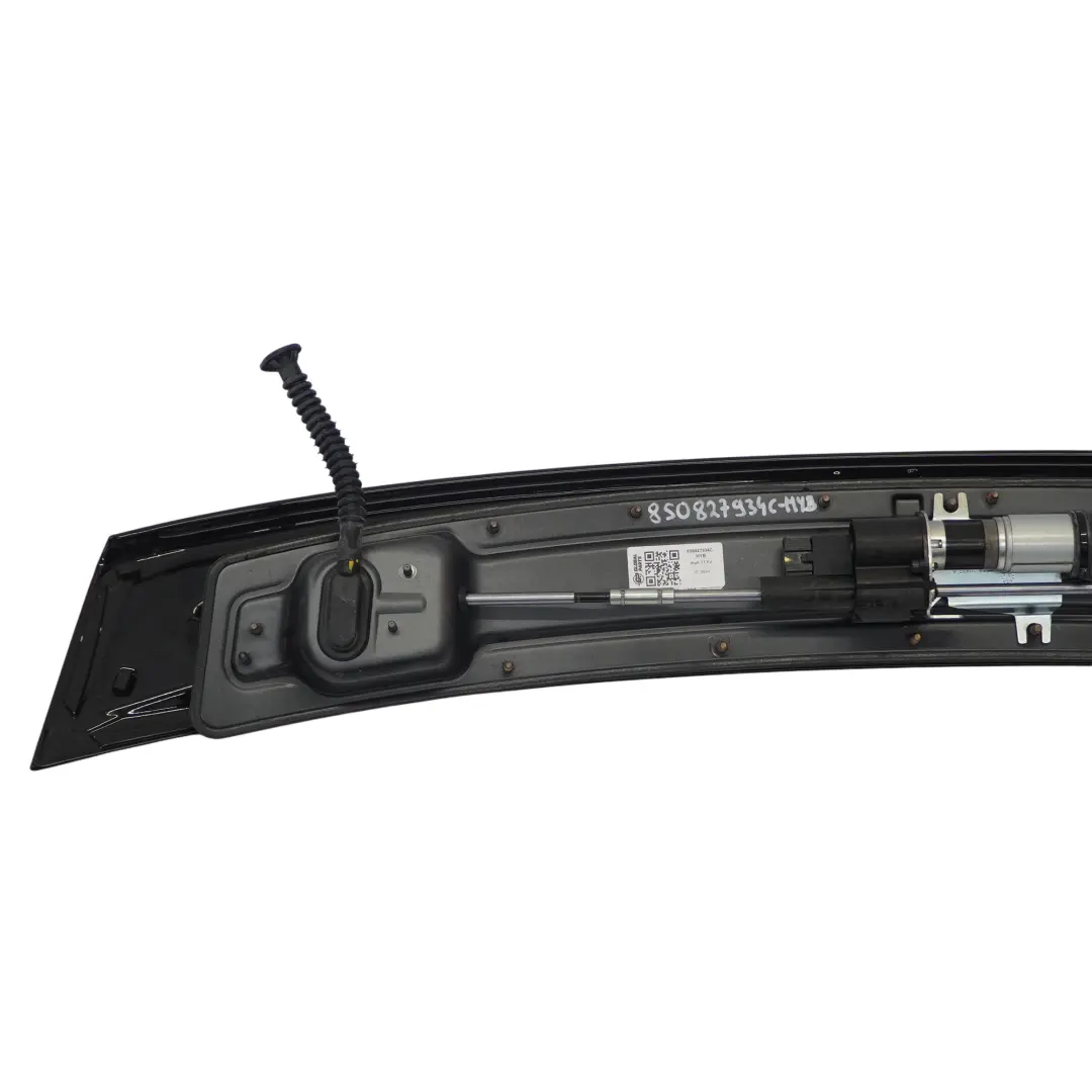 Audi TT FV Rear Spoiler Tailgate Trunk Electric Trim Panel Mythical Black - Y9T - SKU 8S0827934C-MYB - Part number 8S0827934C