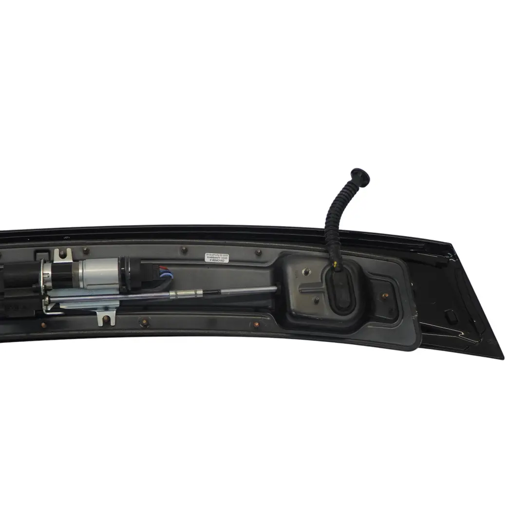 Audi TT FV Rear Spoiler Tailgate Trunk Electric Trim Panel Mythical Black - Y9T - SKU 8S0827934C-MYB - Part number 8S0827934C