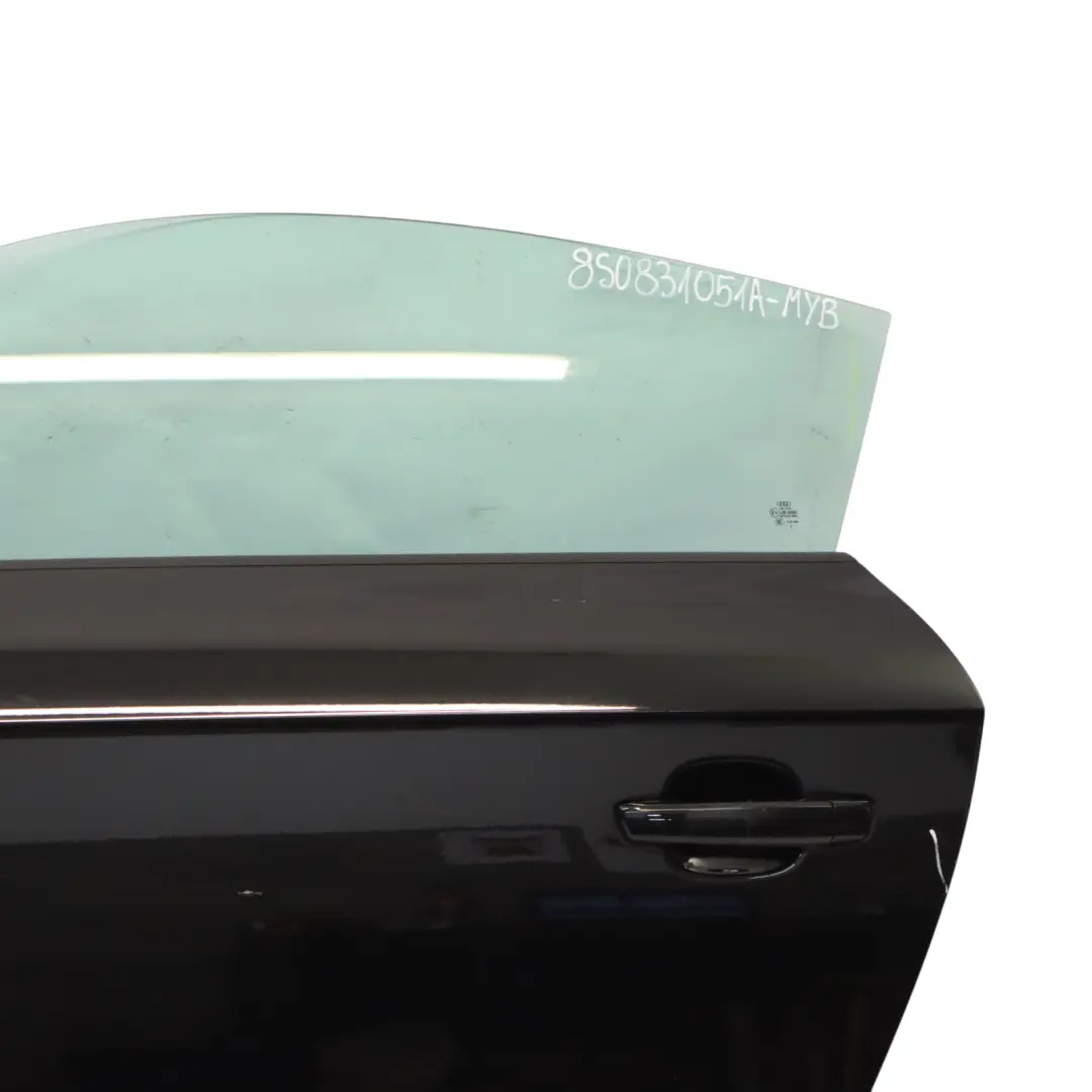 Audi TT FV Door Cover Front Left N/S Mythical Black Metallic - Y9T - SKU 8S0831051A-MYB - Part number 8S0831051A
