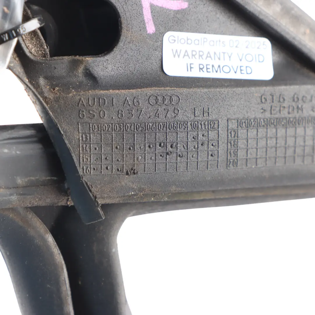 Interior Door Window Seal Gasket Opening Front Left N/S to Audi TT FV with Part number 8S0837479B Audi TT FV Interior Door Window Seal Gasket Opening Front Left N/S - SKU 8S0837479B - Part number 8S0837479B